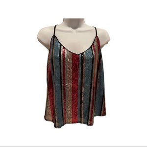 Heartloom L Sequin Tank